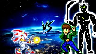 Shadow V3 OP (all form) VS Ben 10 Ultimate Alien V2 OP (all form) in Jump Force Mugen screenshot 5