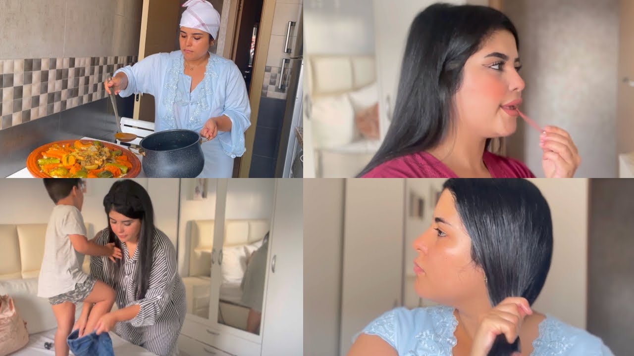 كيفاش ام لزوج تربيات وقادة بعنايتك وشهيواتك واناقتك ومحمرة وجهك مع ضيافك 👌اسرار لاول مرة