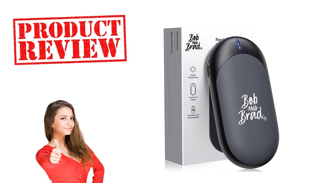 Bob And Brad Rechargeable Hand Warmer And Power Bank - Unboxing & Review