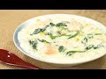 Spinach and Salmon Cream Stew ほうれん草と鮭のクリームシチュー【Tokyo Sushi Mt Fuji Raphael cooking 4K ラファエル】