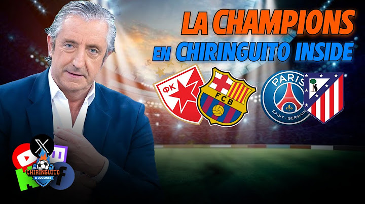 ⚽️ ESTRELLA ROJA-BARÇA | PSG-ATLETI | UCL | Chiringuito Inside