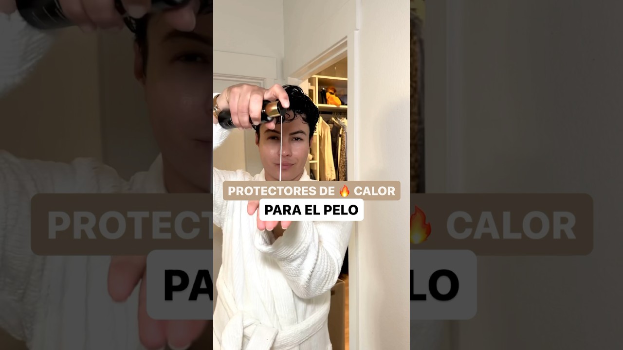 Protector de caliente para el pelo.  