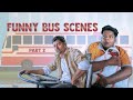 Funny bus scenes  part2  latest comedy  mohammed sameer  warangal hungama