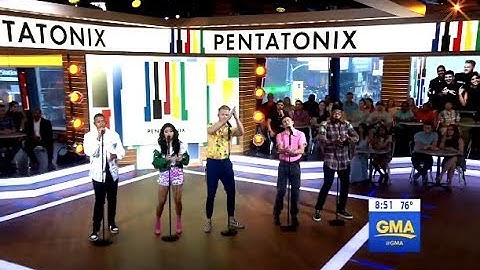 Pentatonix Performs "Attention" (LIVE GMA)