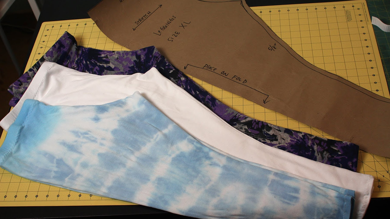 Make your own LEGGINGS with woven fabric -Free DIY pattern and tutorial -  SewGuide