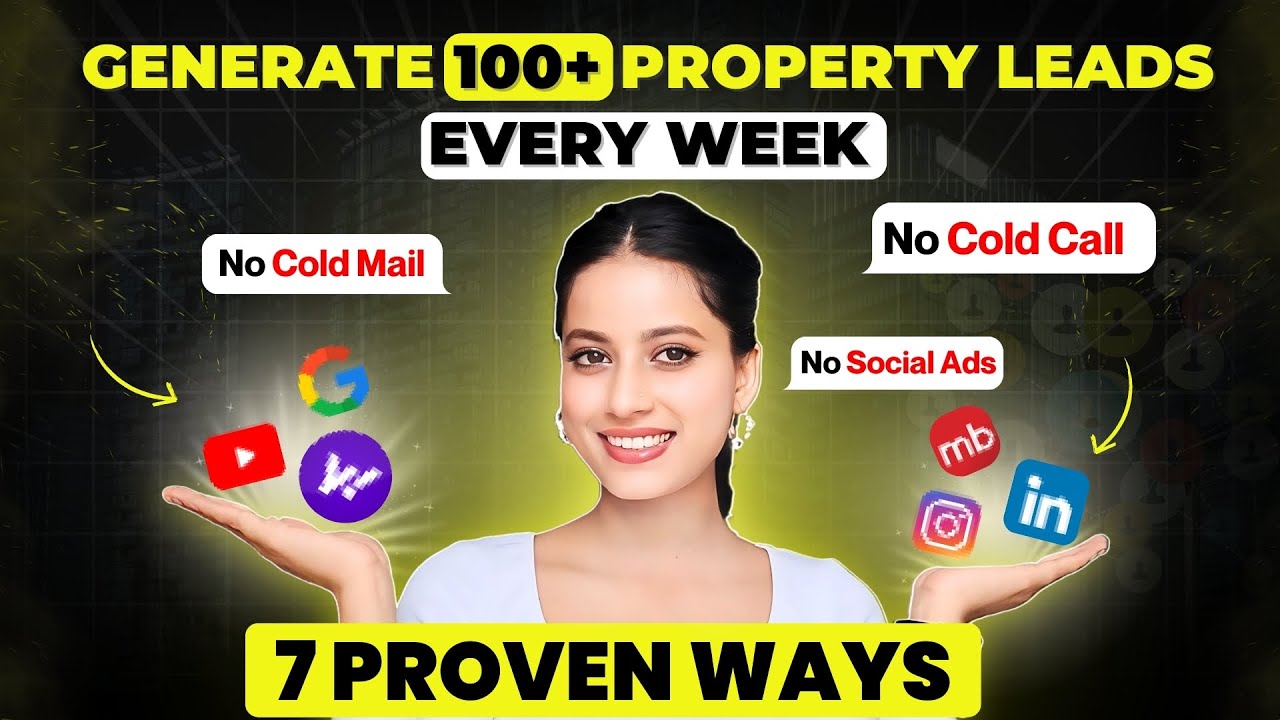 Digital Marketing Strategies For Real Estate Business | Generate 300+ Leads Per Month | In Hindi