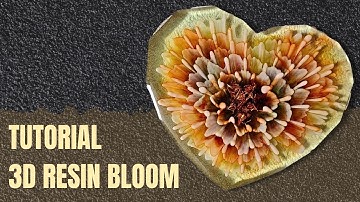 East Technique 3D RESIN BLOOM Tutorial - Beginners Friendly