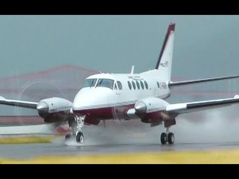 Beechcraft King Air B100 Wet Takeoff