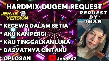 KECEWA DALAM SETIA X AKU KAN PERGI NONSTOP DUGEM HARDMIX REQUEST BY (IMAN)
