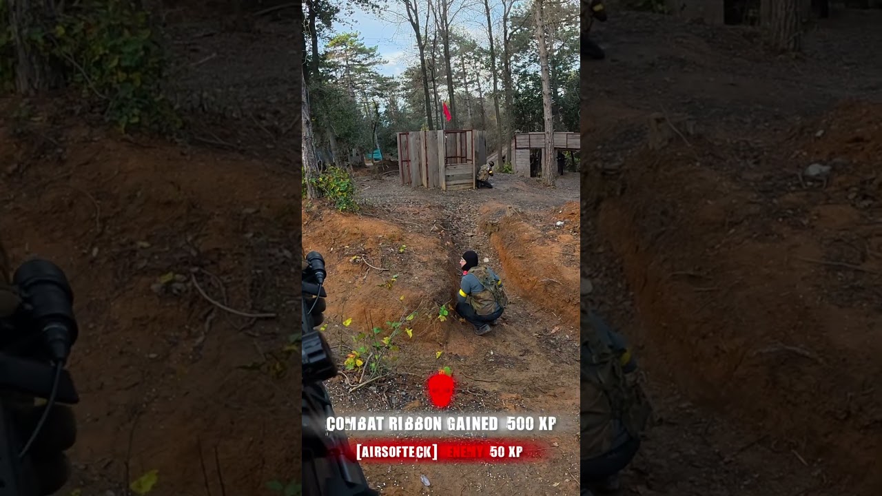 Epic Airsoft Hit Moment POV ! Harika Airsoft Vuruş Anı! 