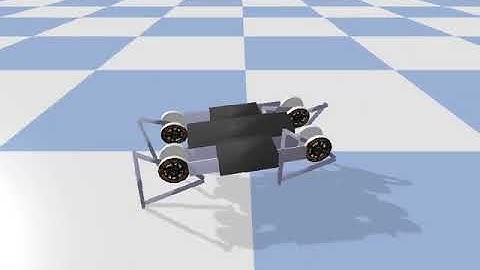 Minitaur pybullet trained with TF Agents PPO, improved motor model, randomization