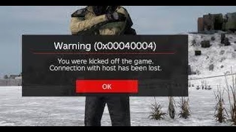 How to fix Connection with host has been lost error on DayZ Standalone (0x00040004)