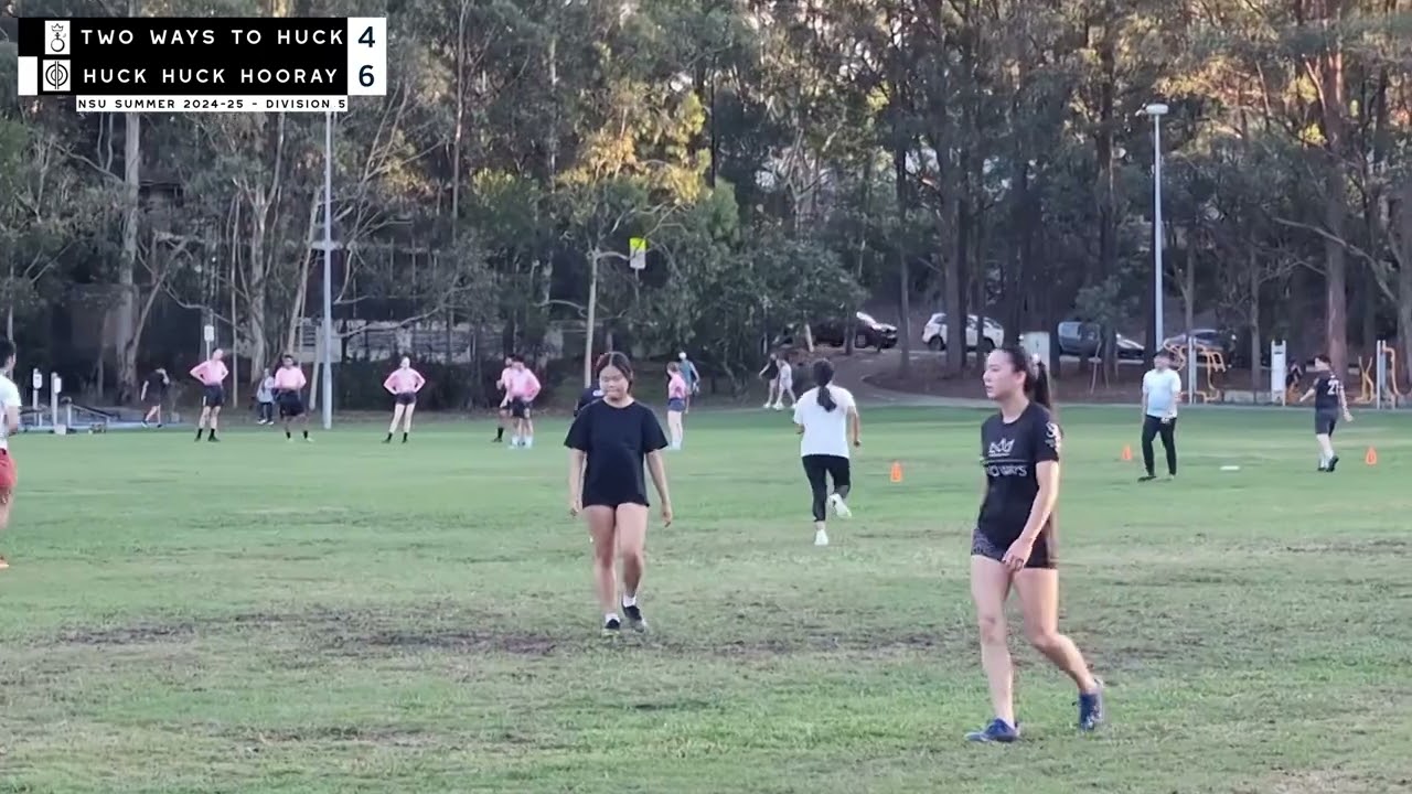 Two Ways to Huck vs Huck Huck Hooray | NSU Summer 24-25 Div 5