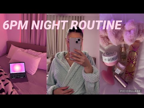 6pm NIGHT ROUTINE *productive* | working out, shower routine, journaling & more!