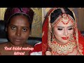 Real bridal makeup on dark skin | step by step bridal makeup on dark and dusky skin tone