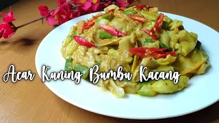 SPESIAL!! ACAR KUNING BUMBU KACANG - ENAK DAN LEZAT COCOK UNTUK LEBARAN