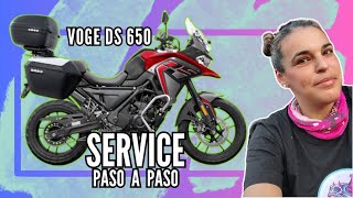 SERVICE completo VOGE 650 DS / DXS #moto #voge