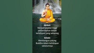 SUTRA HUKUM SEBAB AKIBAT (AGAMA BUDDHA)