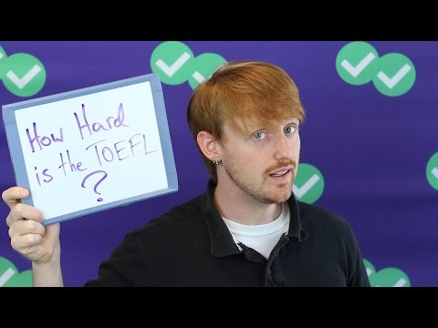 वीडियो: क्या Toefl कठिन बोल रहा है?