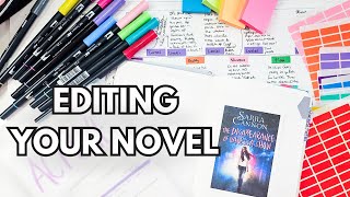 EDITING YOUR NOVEL ✨ what to do when you're stuck