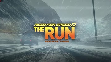 Need For Speed The Run - Title Screen (extended)