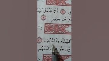 قران يشفى القلوب# الشيخ ماهر المعيقلي# سوره قريش#foryou#