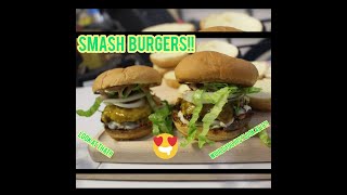 How to Make SMASH BURGERS on the Char Griller Flat Iron Griddle!! #CassCooking #CharGriller by Cass Cooking 612 views 3 years ago 8 minutes, 23 seconds