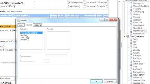 How Format Currency Values  In Ezy Invoice
