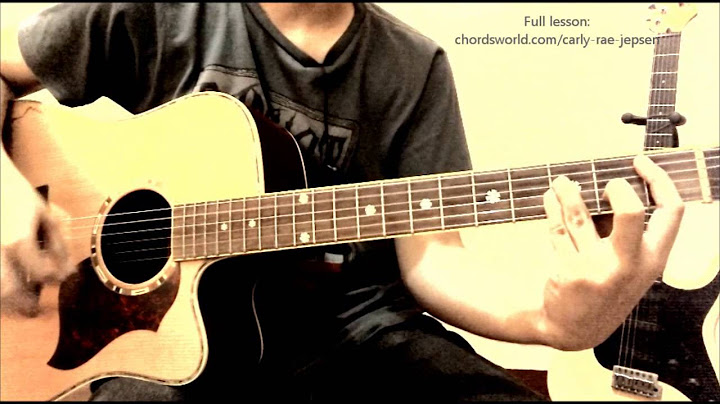 Tonight I'm Getting Over You Guitar version - Guitar performance video thumbnail