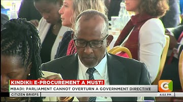 DP Kindiki and Treasury CS John Mbadi defend e-procurement amid MPs’ resistance