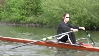 Training Danielle Riem ergens in voorjaar 2009