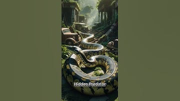 Mysterious | Python Snake in Old Abandoned City #snake #mysteriou