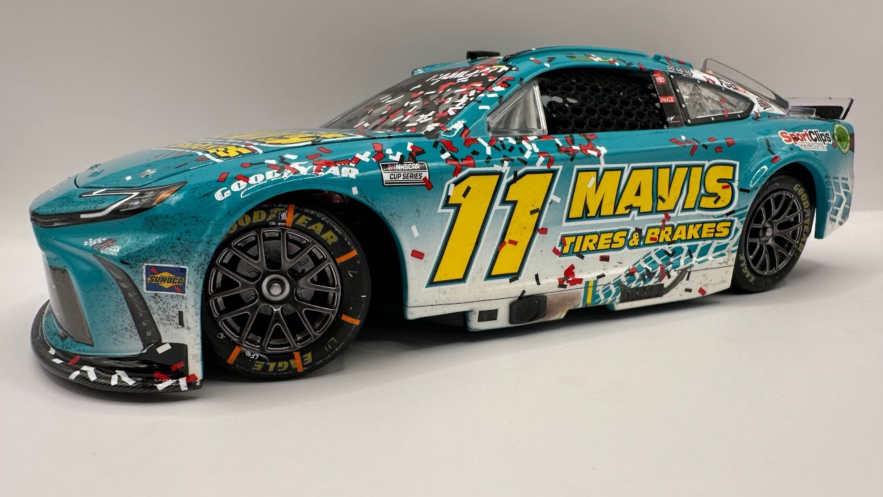 Review: 2024 Denny Hamlin #11 Mavis Tires & Brakes Richmond Win Toyota Camry 1/24 NASCAR Diecast