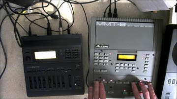Roland SC-155 and Alesis MMT-8