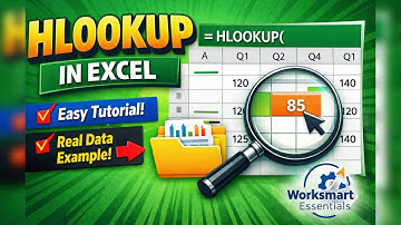 HLOOKUP in Excel Explained in 5 Minutes | Step-by-Step Tutorial