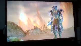 Rita (SSJ Blue) In SoulCalibur IV Opening Sequence