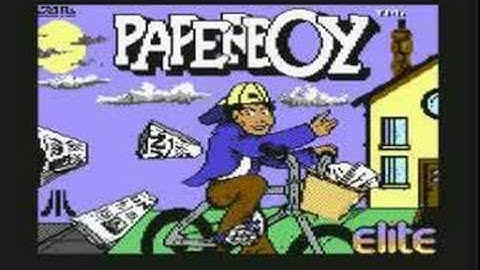 Paperboy Commodore 64 Main Theme