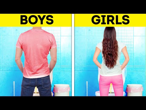 BOYS VS. GIRLS || Funny Difference Between Women And Men || Relatable Couple Moments
