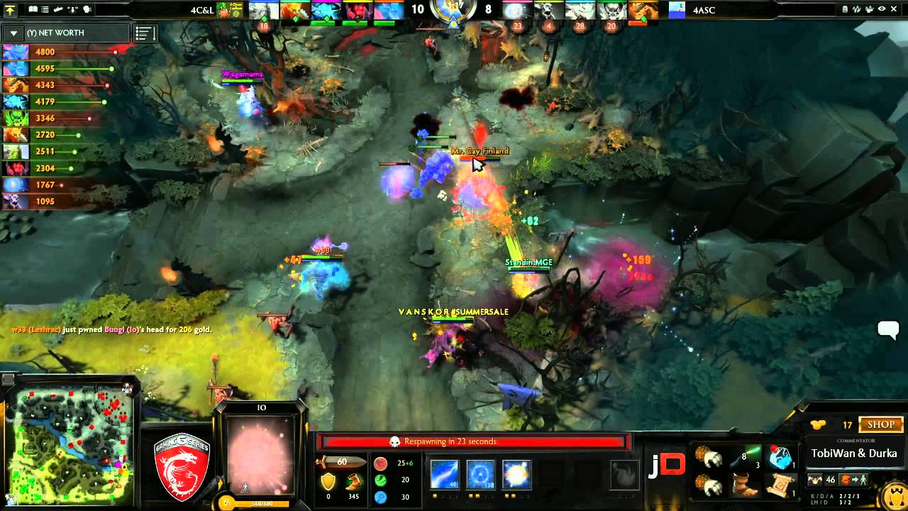 4C&L vs 4ASC - MSI Dragon Battle Semi-Final - @TobiWanDOTA @DurkaDOTA