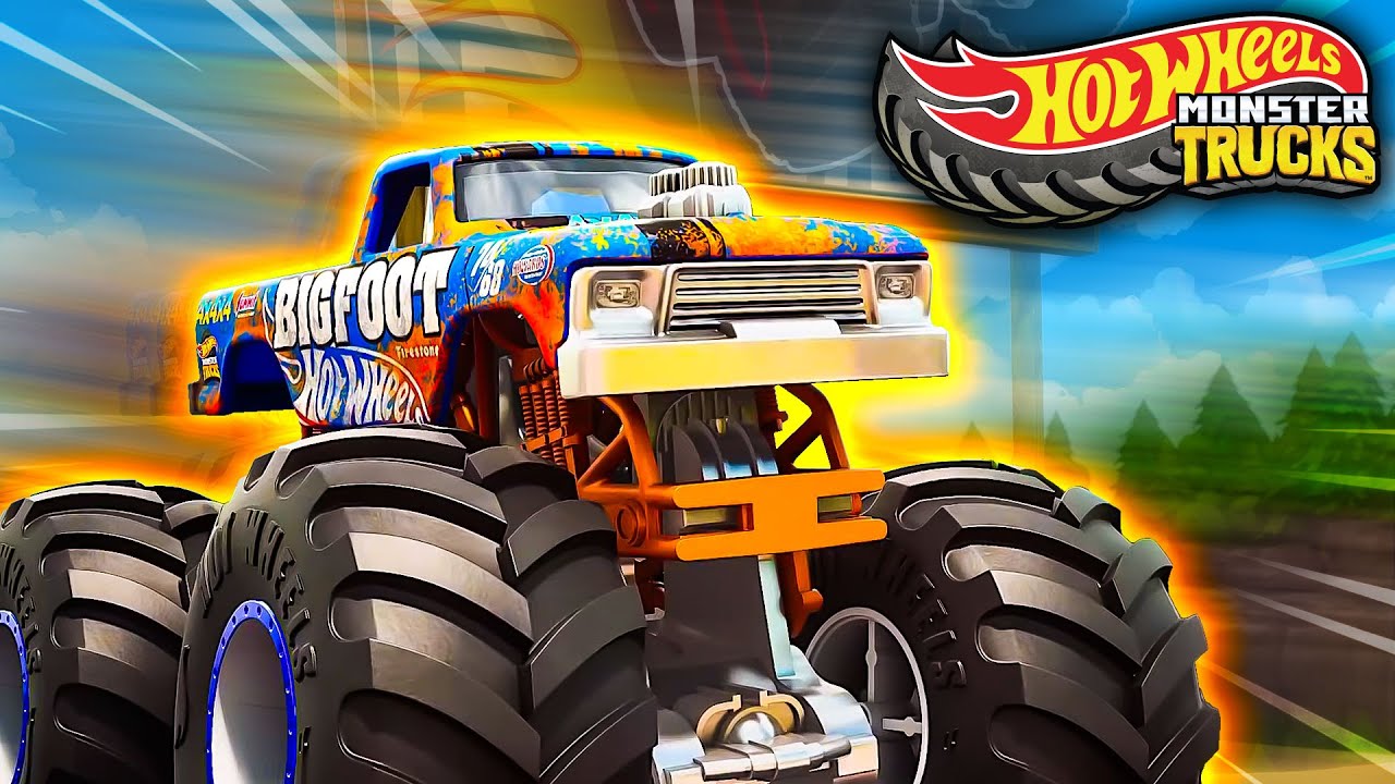 The Hot Wheels Monster Trucks Take on the Mega Loop Challenge!