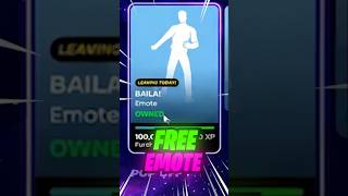 FREE EMOTE NOW in Fortnite! 🎁