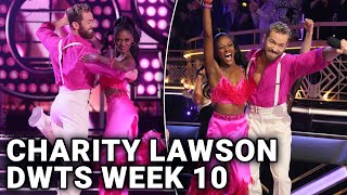 Charity Lawson's Perfect Quickstep on Dancing With the Stars Week 10 (Semi-Finals)