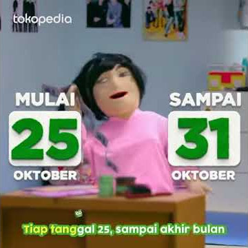 WIB TOKOPEDIA ,selalu ada selalu bisa belanja terus