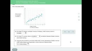 Scatter Plots/Frequency Tables Quiz Review (Problems 4-5)