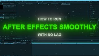 Famous Run After Effects Smoothly in any LOW END PC - 100% of lags fixed (updated for 2026) Profile