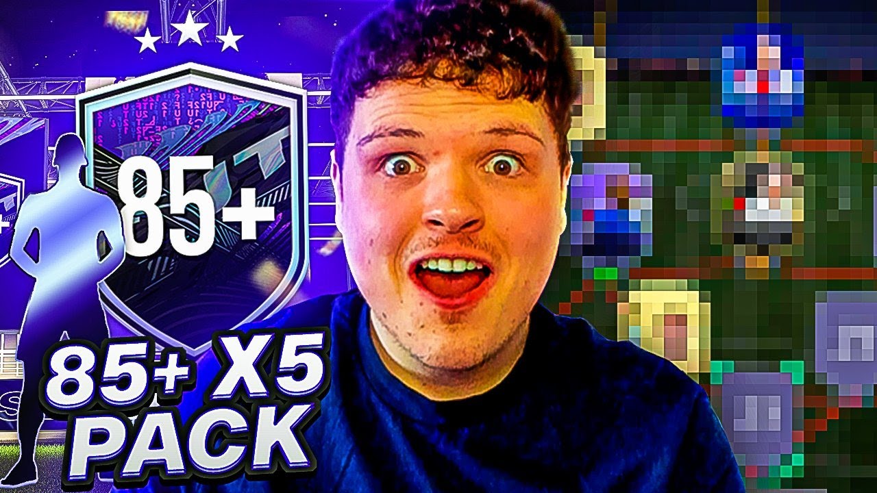Using the 85+ x5 Pack to pick my FIFA 21 Team...