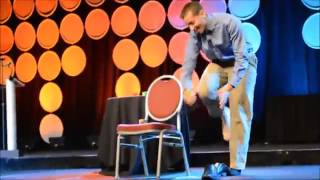 Rubik's Cube Talent Show Performance with a Feet Solve