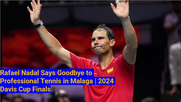 Rafael Nadal Says Goodbye to Professional Tennis in Malaga | 2024 Davis Cup Finals | Full Ceremony.