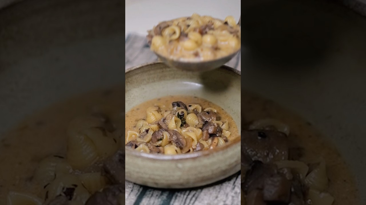 Μανιταρόσουπα με Ζυμαρικά | World Food 360 