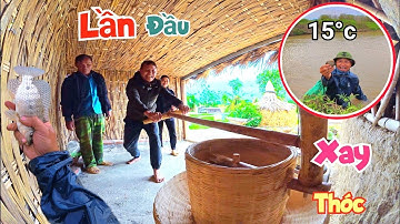Mò Cá Bắt Trai Nuớng Ăn Tại Nhà Tranh Và Tét Cối Xay Mới / Quế Nghịch